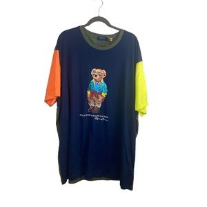 Polo by Ralph Lauren Short Sleeve Color Block Men’sT-shirt Size 3XB